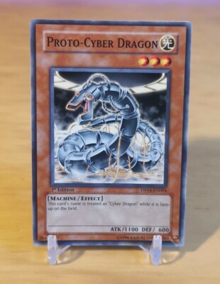 Proto-Cyber Dragon DP04-EN004 *NM* 1st Edition Yugioh Card-image