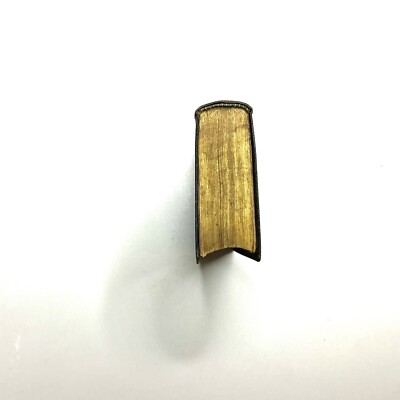 RARE Antique 1800s Pocket English French Dictionary John Bellows-image