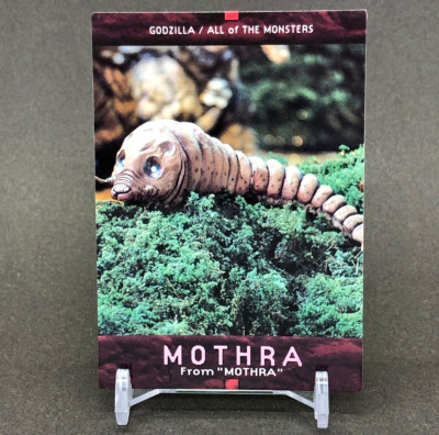 Mothra Godzilla / All of The Monsters Carddass 1st ED 68 Vintage 1996 Toei-image
