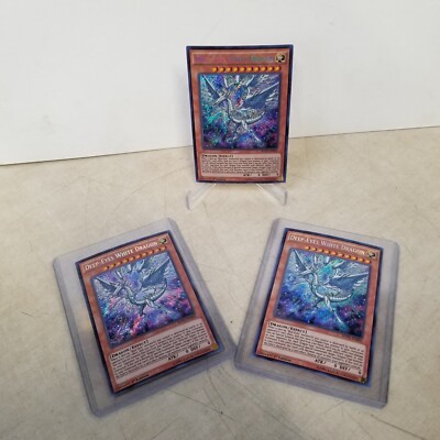 Lot Of 3 Yugioh Cyber Dragon BLRR-EN048 1st Edition ULTRA RARE-image