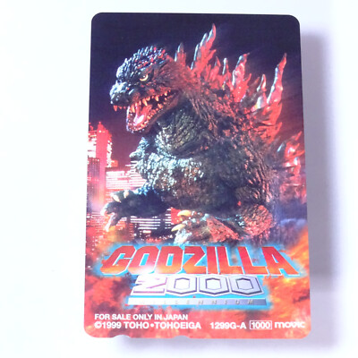 Japanese Telephone Card - Godzilla Millennium - 1999 - Not Used-image
