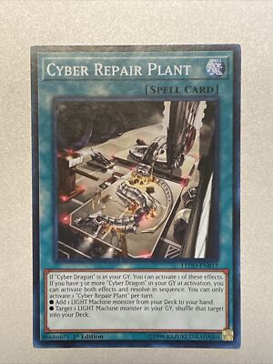 1x Cyber Repair Plant LEDD-ENB12 Common 1st Edition YuGiOh Mint/Near Mint NM-image