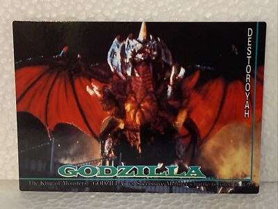 GODZILLA - Trading Card #90 - DESTOROYAH - 1995 Amada - RARE-image
