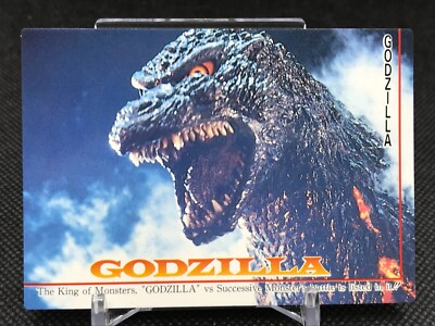 No.91 GODZILLA  Collection Card  Made In Japan 1995 CCG-image