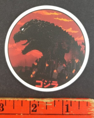 Godzilla Skateboard Sticker Card-image