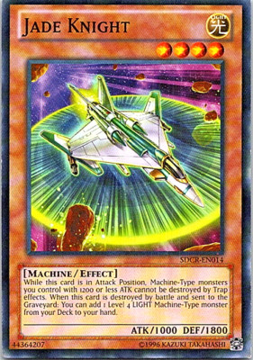 Jade Knight SDCR-EN014 Yu-Gi-Oh! Card Light Play Unlimited-image