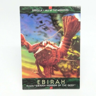 No.21 Evira GODZILLA Card 1996 Caddass Masters First Edition BANDAI Japan-image