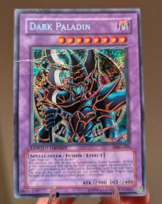 Yu-Gi-Oh! Dark Paladin - DMG-001 - Secret Rare - Limited Edition - Damaged-image
