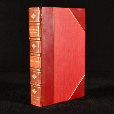 1909 Causeries du Lundi Deuxieme Edition Gustave Lanson Bickers Binding-image