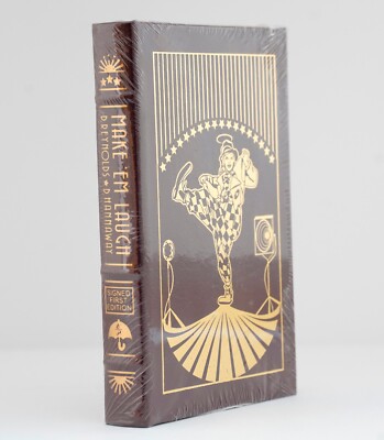Debbie Reynolds SIGNED Make 'Em Laugh SEALED Easton Press FIRST EDITION RARE-image