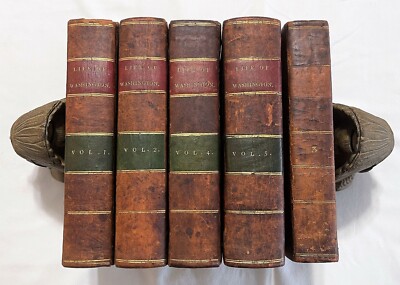 THE LIFE OF GEORGE WASHINGTON 1804 - 1807 Five Volumes First Edition-image