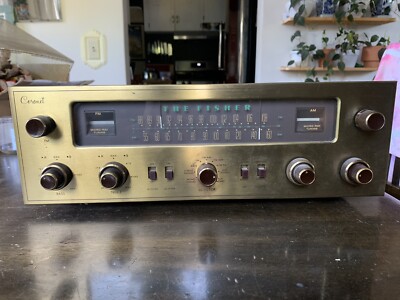 fisher 100t tube preamplifier tuner 12ax7 Coronet 12at7 Master Control MPX Phono-image