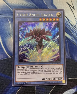 Yu-Gi-Oh! Cyber Angel Idaten DRL3-EN013 Secret Rare 1st Edition Near Mint-image