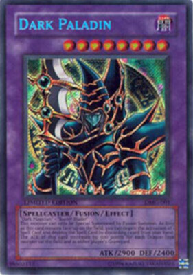 Yugioh! LP Dark Paladin - DMG-001 - Secret Rare - Limited Edition Lightly Played-image