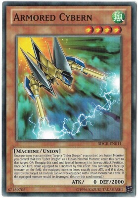Yu-Gi-Oh!, Cyber Dragon Revolution, Armored Cybern SDCR-EN011-image