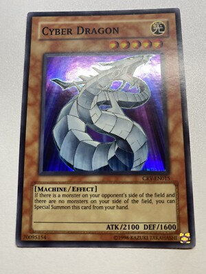 Yugioh Cyber Dragon Super Rare Unlimited CRV-EN015 HP-image
