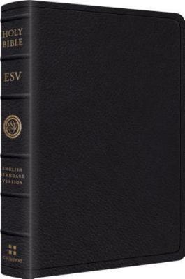 ESV Wide Margin Reference Bible [Black] - ESV Bibles - leather_bound - Very Good-image