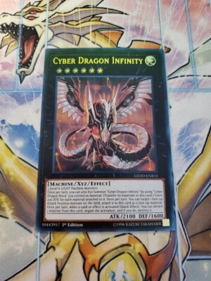 Yugioh - Cyber Dragon Infinity LEDD-ENB31 NM 1st ed Ultra Rare-image
