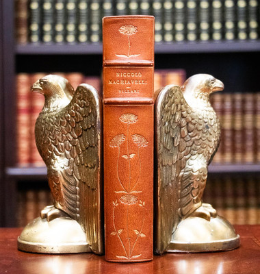 1898 The Life and Times of Niccolo Machiavelli Fine Leather Illustrated-image