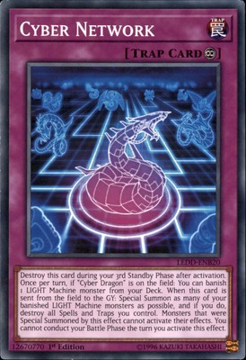 1st Ed Cyber Network LEDD-ENB20 Yugioh-image