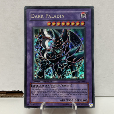 Dark Paladin DMG-001 Limited Edition Yu-Gi-Oh Secret Rare Promo Card  LP/MP -image