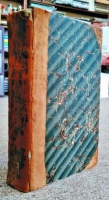 1815 Essay on Doctrine of the Trinity, Rev. James Kidd, halfbound leather-image