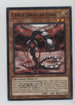 2017 Yu-Gi-Oh! Legendary Decks 1st Edition Cyber Dragon Core #LEDD-ENB04 3g6-image