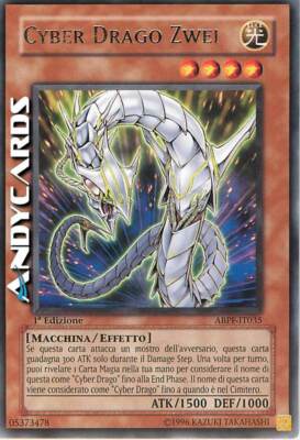 CYBER DRAGON TWO (Cyber Dragon Two) • Rare • ABPF IT035 • Yugioh! • ANDYCARDS-image