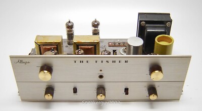 Vintage Fisher X-19 Console Amplifier / Lorenz ELL80 / 13468C -- KT-image
