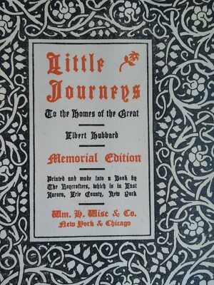  Little Journeys to Great Business Men 1916 Roycroft Elbert Hubbard Leather Rare-image