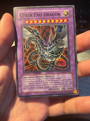 YuGiOh! Cyber End Dragon (STON-ENSE1) Limited Edition - Super Rare Near Mint NM-image