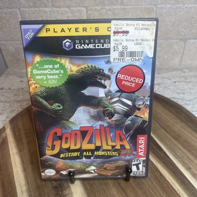 Godzilla: Destroy All Monsters Melee (Nintendo GameCube, 2002) W/ Manual-image