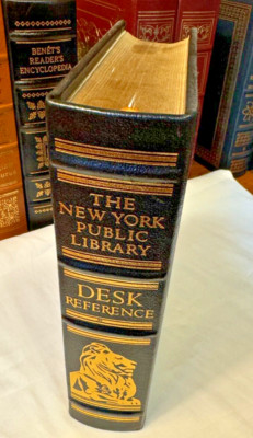 Easton Press ~NEW YORK PUBLIC LIBRARY DESK REFERENCE~-image