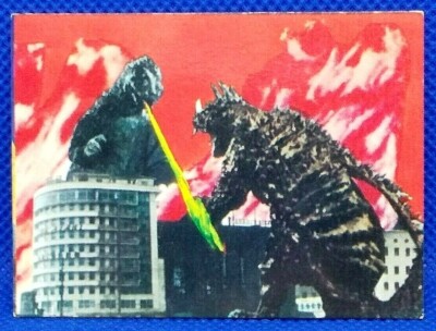 Godzilla Anguirus Yamakatsu Tokusatsu Vintage Card kaiju Japan Toho Very Rare -image