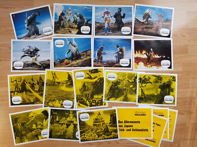 TOHO Godzilla vs. Megalon GOJIRA - 20 German lobby cards 1973  Gojira tai Megaro-image