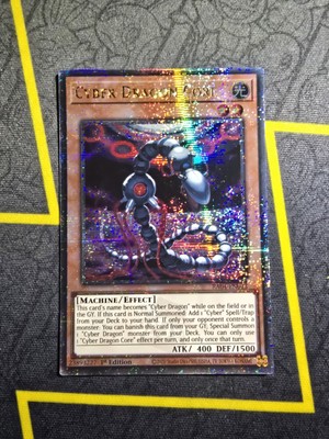 Cyber Dragon Core - RA04-EN013 - Quarter Century Secret Rare - 1st Ed - YuGiOh-image