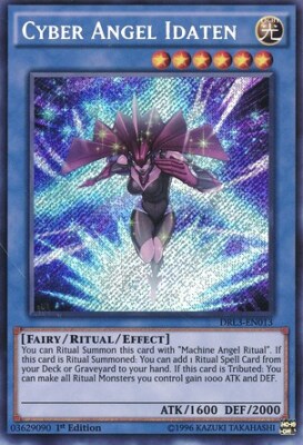 DRL3-EN013 - Cyber Angel Idaten - Secret Rare - Dragons of Legend: Unleashed-image