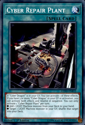 1st Ed Cyber Repair Plant LEDD-ENB12 Yugioh-image