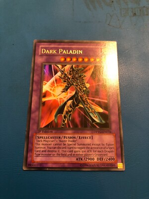 YUGIOH Ultra Rare Dark Paladin DPYG-EN016 1st Edition-image