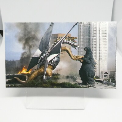 No.98 GOZILLA Card 100 Vol.1 Godzilla VS Mechagodzilla TOHO MOVIE FUTAMI JAPAN-image