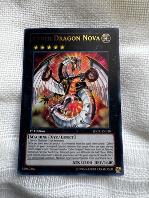 Cyber Dragon Nova SDCR-EN038 Structure Deck: Cyber Dragon Revolution-1st Edition-image