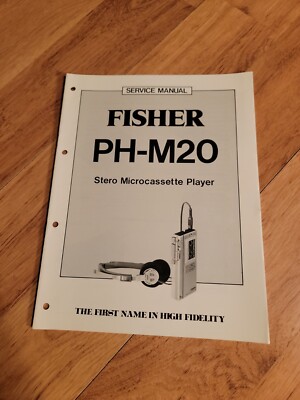 Service Manual - Fisher PH-M20 Stereo Micro Cassette Player -image