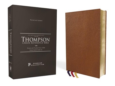 NASB, Thompson Chain-Reference Bible, Premium Goatskin Leather, Premier Collecti-image