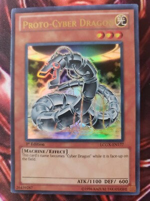 Yugioh Proto-Cyber Dragon LCGX-EN177 Ultra Rare 1st Edition -image