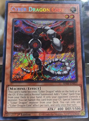 Cyber Dragon Core (Secret Rare) RA04-EN013 Quarter Century Stampede 1st Edition-image