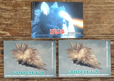 Space Godzilla, #78 & 80,  (Lot Of 3), Amada, Toho Co., 1995-image