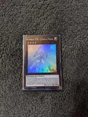 Number S39: Utopia Prime Ghost Rare Alfer Yugioh U-V-Oh!-image