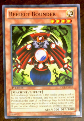 Reflect Bounder SDCR-EN016 YuGiOh! Cyber Dragon Revolution 1st Ed NEAR MINT x1-image