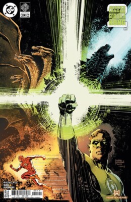 JUSTICE LEAGUE VS GODZILLA VS KONG 2 #1 - Hardman Card Stock Variant - 06/04-image