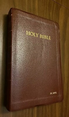 Holy Bible KJV Giant Print 1544BG References - Leather Red Letter-image